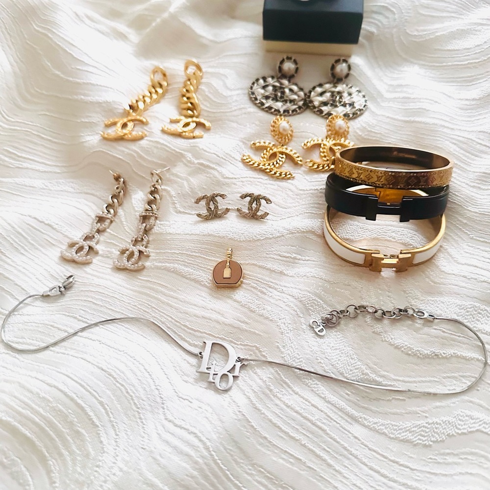 ESTATE SALE Remaining Jewelry Collection. Chanel, Hermes, Dior, LV